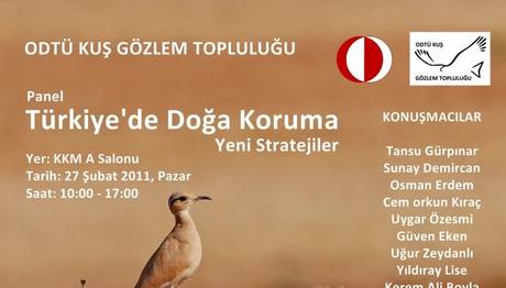 ’TÜRKİYE’DE DOĞA KORUMA - YENİ  STRATEJİLER’’ PANELİ 