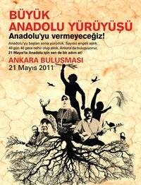 ANADOLU 21 MAYIS TA ANKARA DA BULUSUYOR
