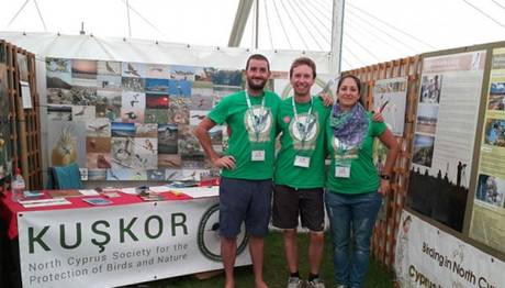 Kuşkor Birdfair'deydi