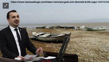 Marmara Gölü İçin TBMMde Kritik Çağrı (400e yakın kuş türünün yuvası)