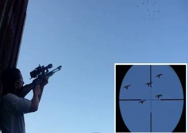 Kuş Vurmak İsterlerken 2 Kişiyi Yaraladılar