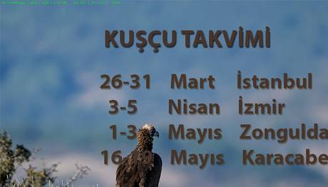KUŞÇU TAKVİMİ