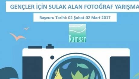 Gençler için Sulak Alan Fotoğraf Yarışması