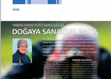 Sağlık sektörüne Yaban Hayatı Fotoğrafçılığı hakkında bilgi