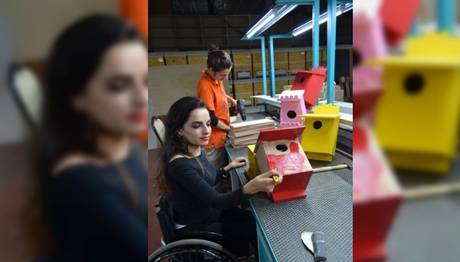 Engelsiz Atölyeden Pendike Bin Adet Kuş Yuvası