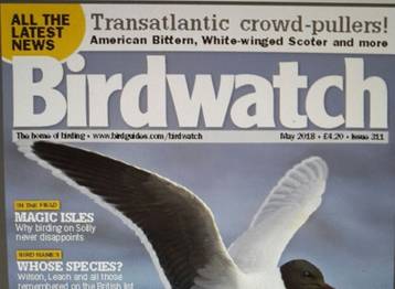3 TRAKUŞ ÜYESİ 3 NADİR TÜR İLE Birdwatch UK Mayıs sayısında..  