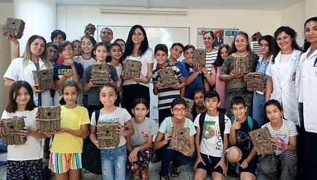 Kaz Dağı Kuşlarına Muratpaşalı Çocuklardan Yuva