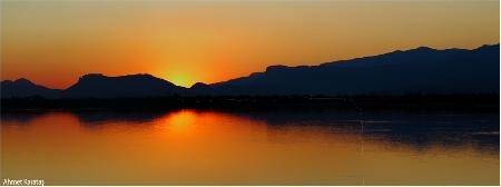 KUŞ CENNETİNDE YANGIN