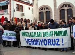 ANADOLU VE AYVALIK ADALARI TABİAT PARKLARI İÇİN TOPLANDILAR