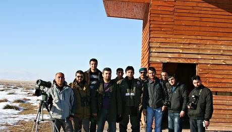 SULTAN SAZLIĞI MİLLİ PARKI'NDA KOSKS BİTTİ